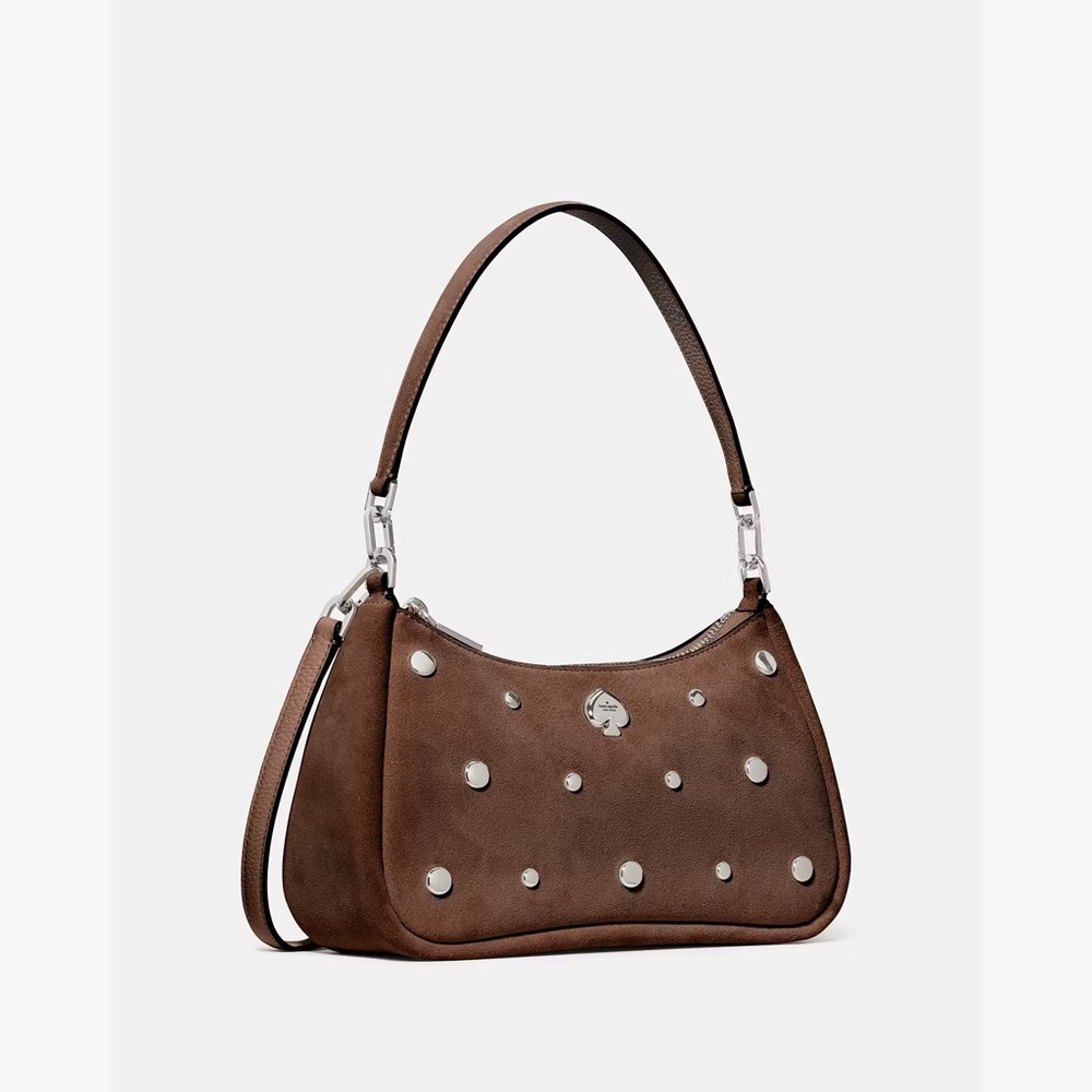KATE SPADE Kayla Suede Studs Small Convertible Shoulder Bag - Picture 4 of 9